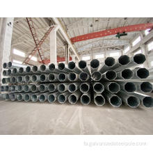 45ft Dip Dip Galvanized Pole Steel Pole